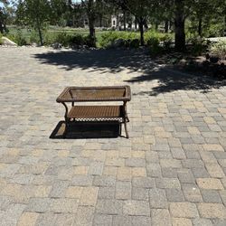 HAMPTON BAY OUTDOOR TABLE