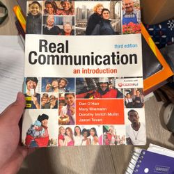 Intro to Human Communication textbook