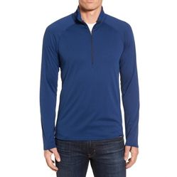 PATAGONIA Capilene Midweight Pullover In Navy Blue Channel Blue X-dye Mens XS