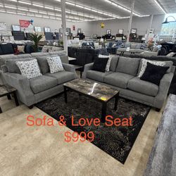 Sofa And Love Seat 