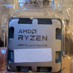 AMD RYZEN 5 7500X3D Raphael AM5 6-CORE Processor