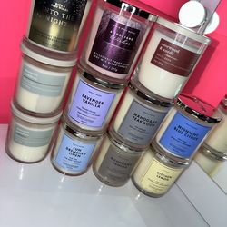 Bath and Bodyworks candles