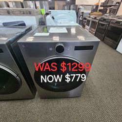 7.4 Cu. Ft. Ultra Large Electric Dryer With Sensor 