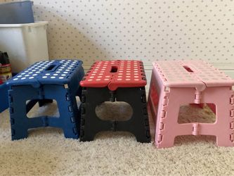 Folding  step stools  -  $12  each