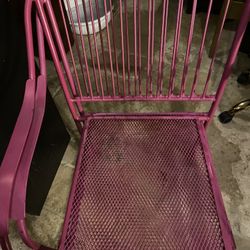 Two Metal Chairs