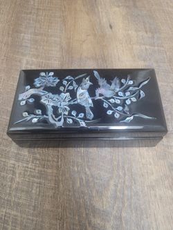 Mother Of Pearl Jewelry Box