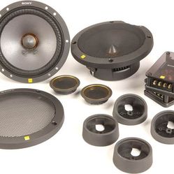 Sony XS-162ES Mobile ES Series 6-1/2" component speaker system 