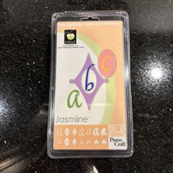 Cricut Font Cartridge Jasmine NEW