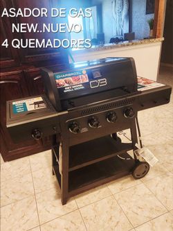 NEW..NUEVO..ASADOR DE GAS..4 QUEMADORES