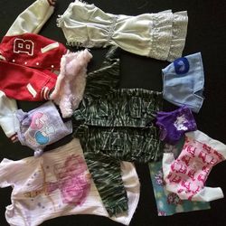 Vintage BARBIE + KEN Clothes FASHION Lot