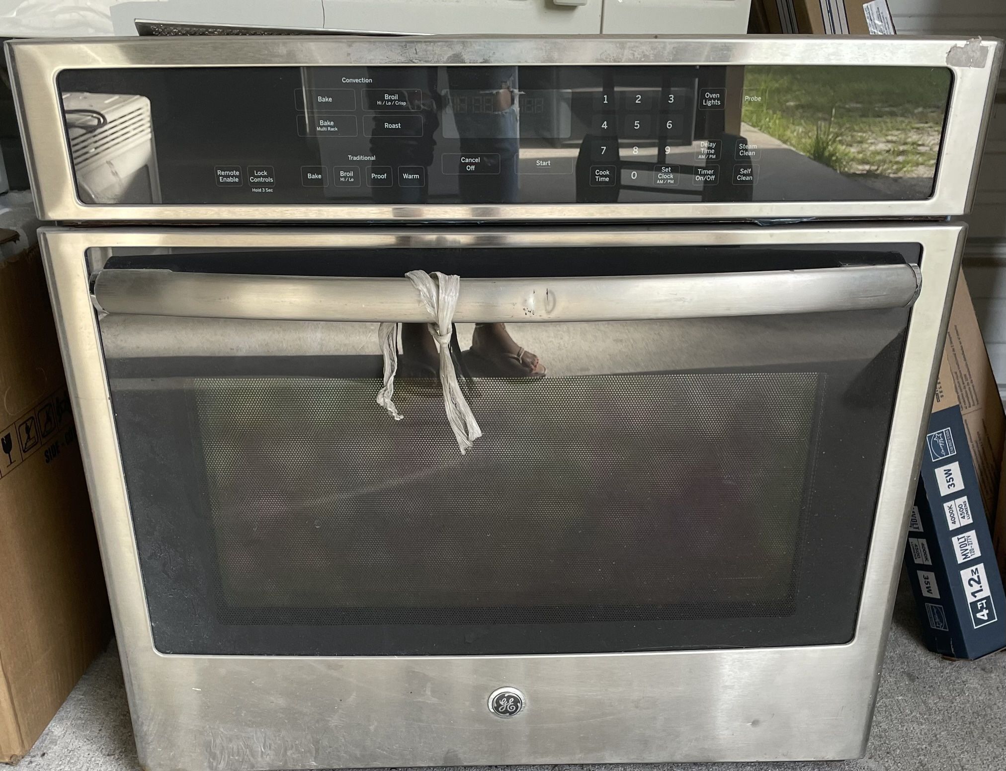 GE Single Stainless Wall Oven