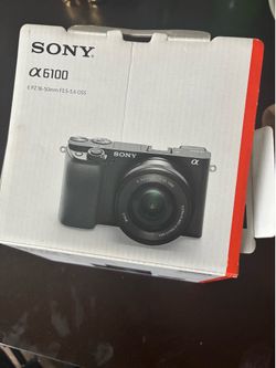 Sony A6100 camera