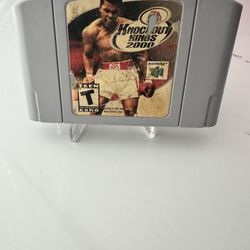 Knockout Kings 2000 (Nintendo 64, 1999) Cartridge Only Tested Working 