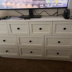 White Dresser 10 Drawers 