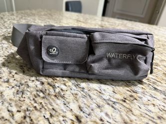 Gray Crossbody Bag/Fanny Pack 