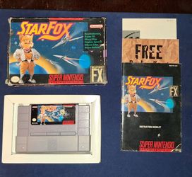 Star Fox SNES Complete in Box