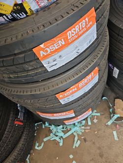 New set of tires 225 75 15 st 14 ply