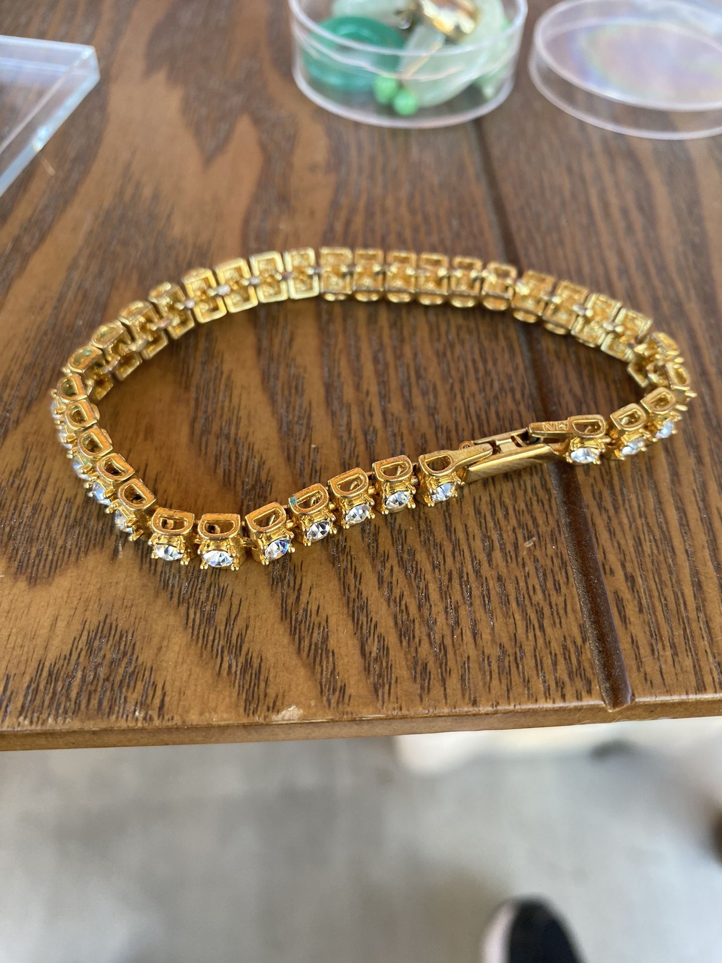 Avon Bracelet With Rhinestone 