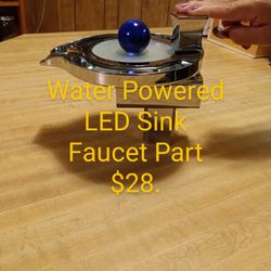 #413... Water Powered LED Faucet