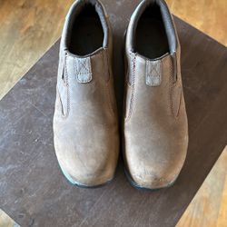 Red Wing Slip On Safety Toe Shoes 11D 6705