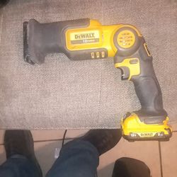 DeWalt reciprocating saw 125 bucks
