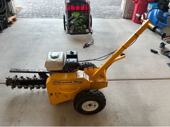 Ground hog trencher 18in depth