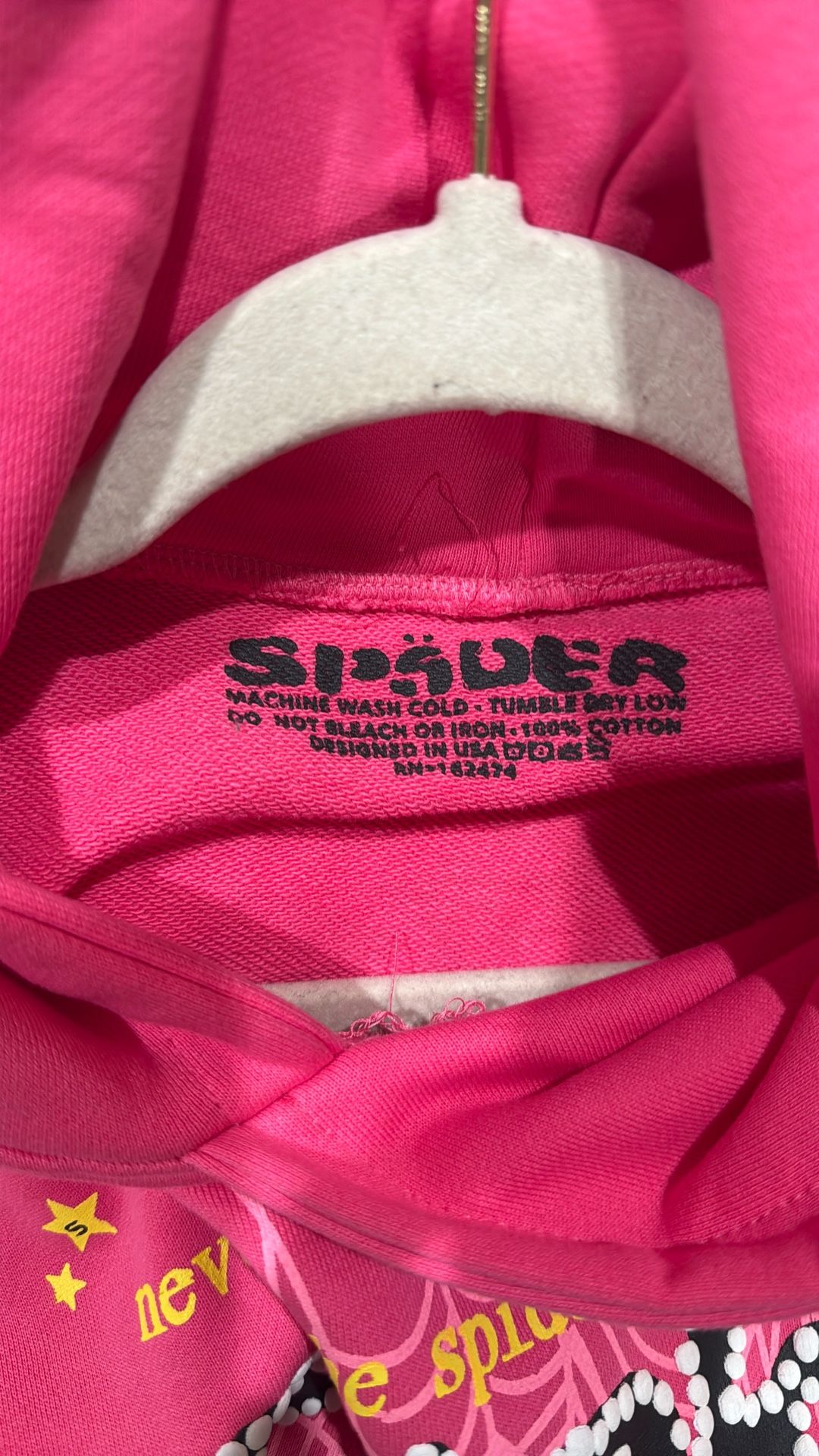 pink spider hoodie  & Accessories