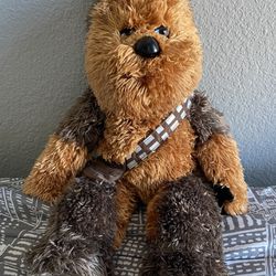 Build A Bear Star Wars Chewbacca Wookie Plush Stuffed 22”