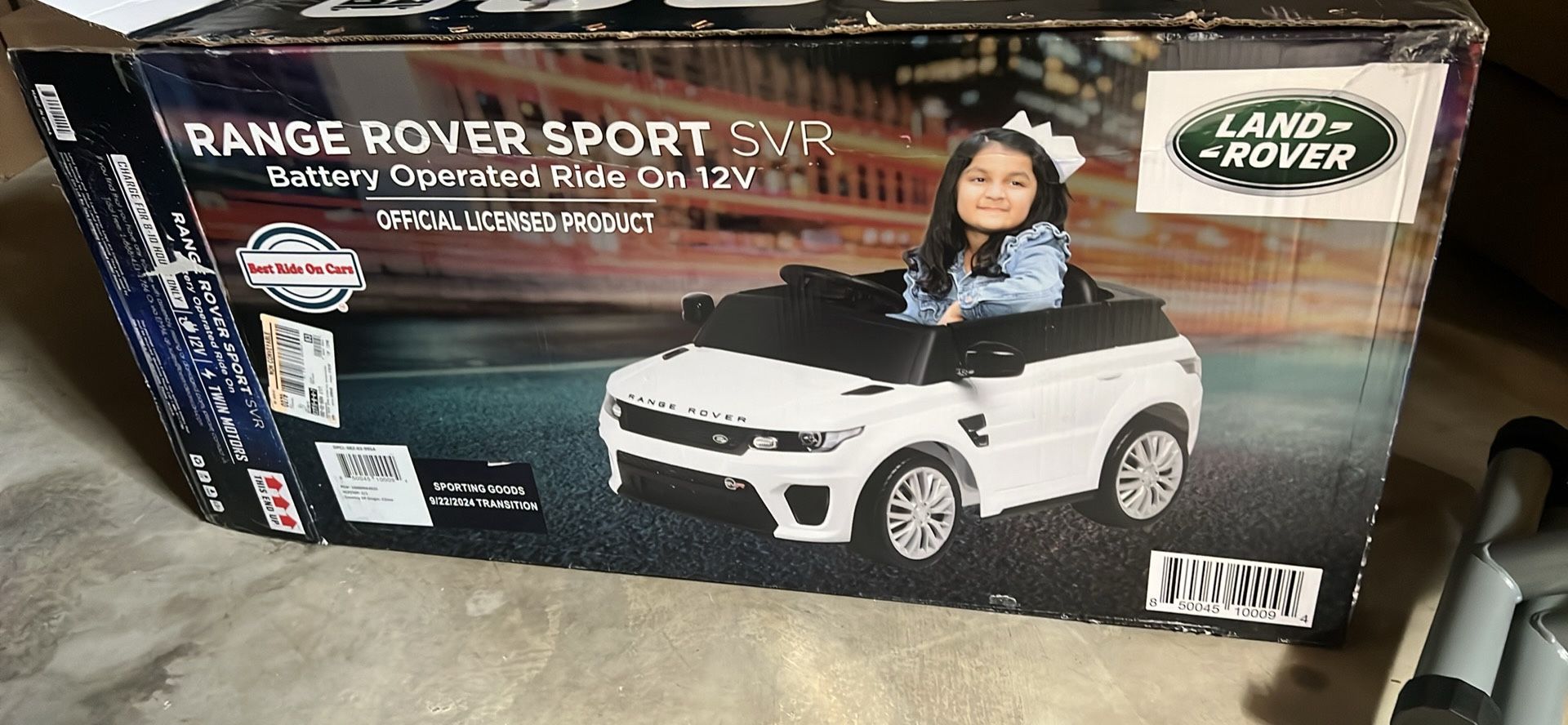 range rover sport svr