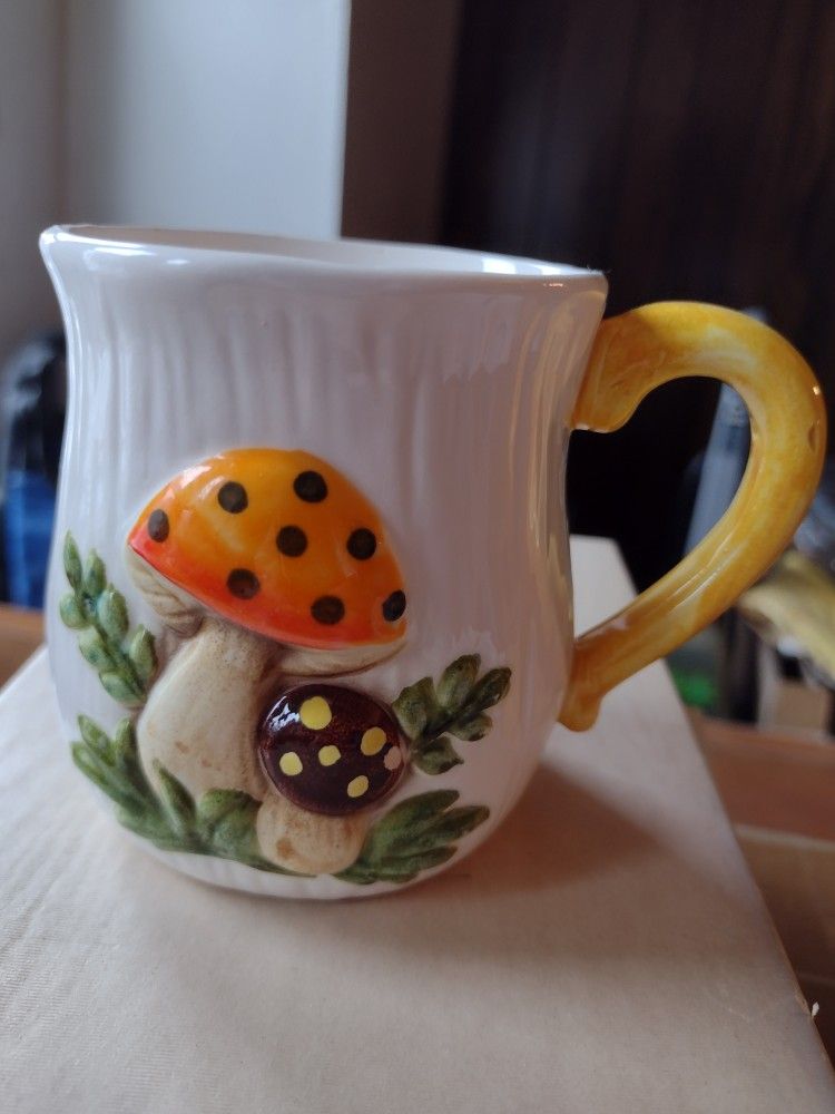 Merry Mushrooms Mugs, Set Of 4