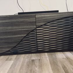 Gray Dresser With Six Drawers 