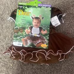Very Cute deer Infant Halloween Custome 
