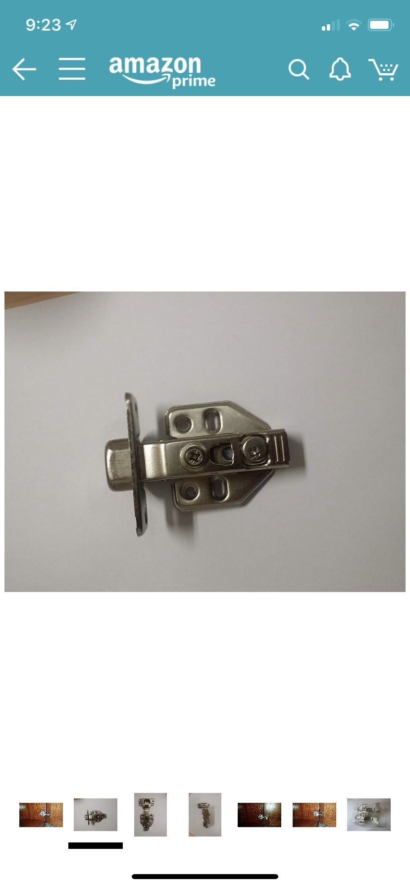 19 Hidden Cabinet Hinges- new in package