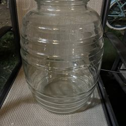 Garrafón De Vidrio Vitro Lero Para El Agua Fresca No Tengo La Tapadera Se Me Quebró