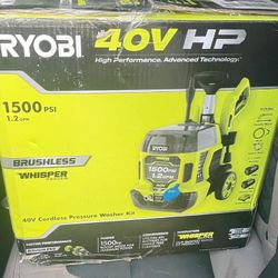 Ryobi 40V HP W(2) 6.0 Batteries And Charger 