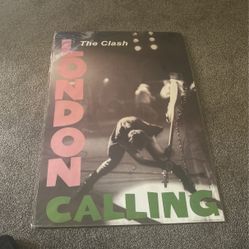 The Clash Poster With Cardboard 10$