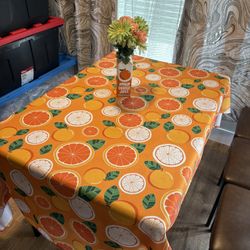 Table Set And Cloth 