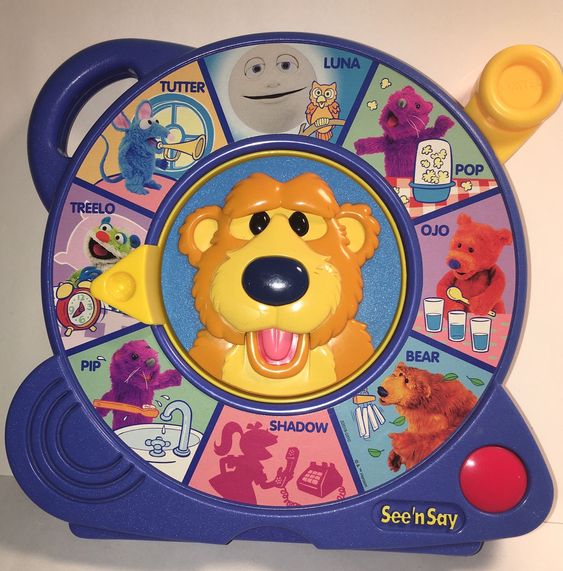 Mattel see n say bear in the Big Blue House