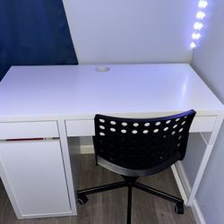 IKEA Desk And Chair