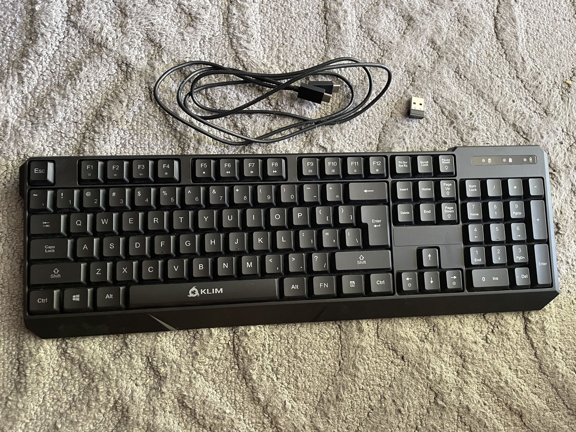 KLIM Chroma Wireless Gaming Keyboard RGB