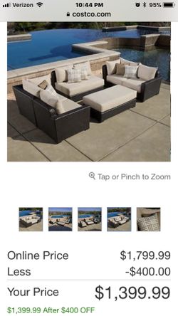 Endura 6 piece modular seating set for Sale in Montclair CA OfferUp