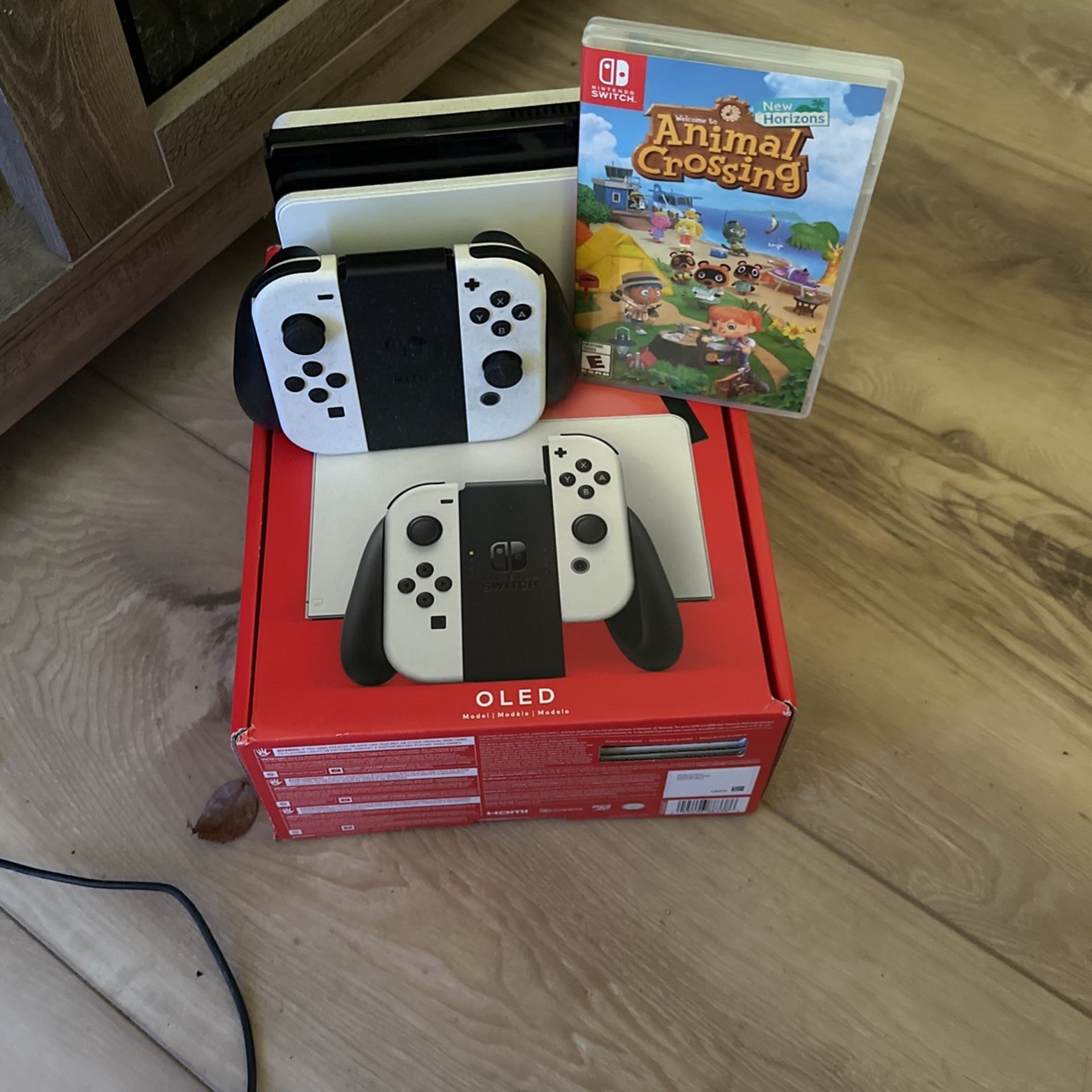 Nintendo Switch OLED With Animal Crossing, Only Played Once for Sale in