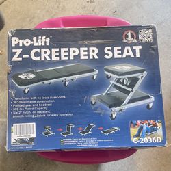 New Z-creeper Seat Mechanic 
