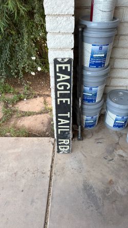 Vintage Heavy Metal Street Sign 