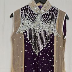 Purple Party Dress
