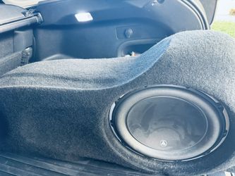 Fiberglass Subwoofer Box Only No Subwoofer 