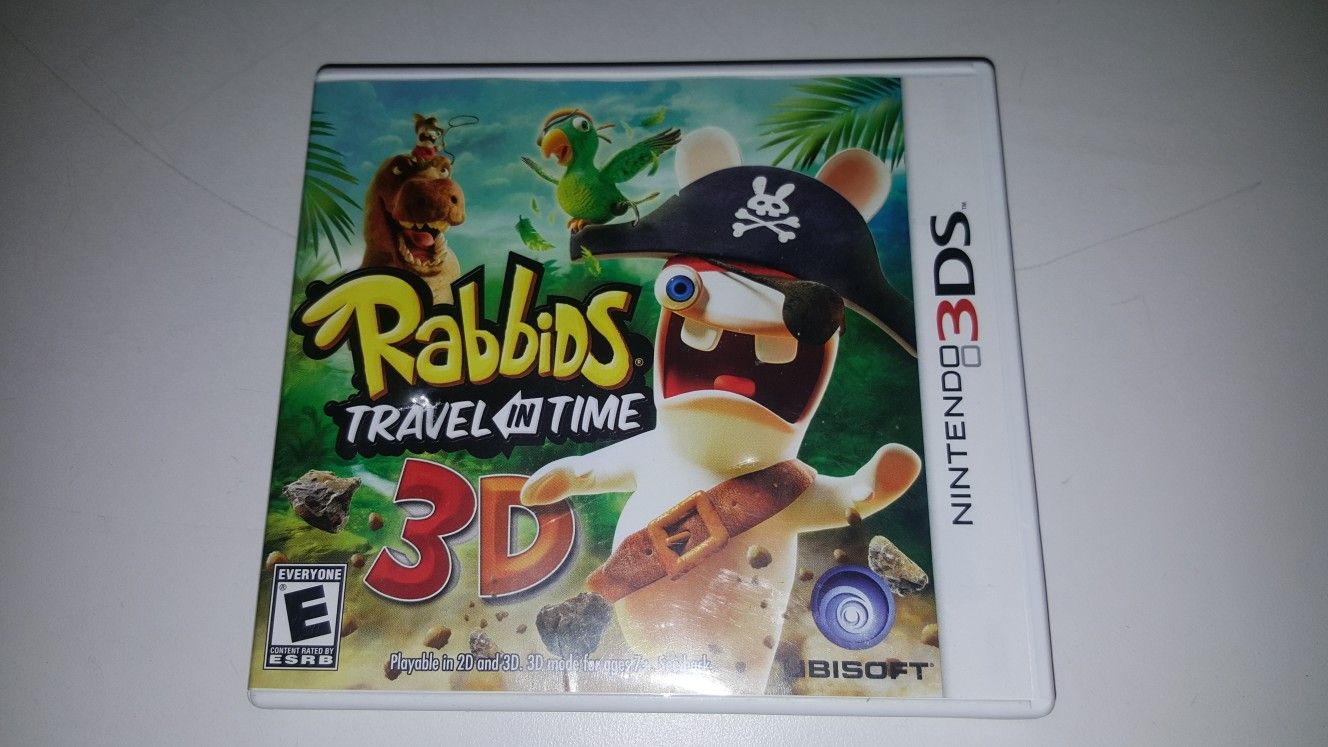 Rabbids Travel in Time 3D for 3DS
