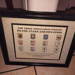 Vintage Stamps Frame 