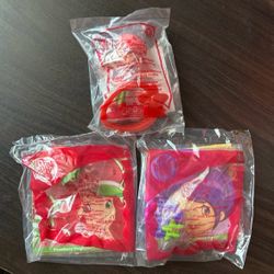 McDonalds toys - Strawberry Shortcake lot of 3