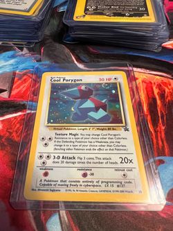 Pokemon Vintage Cool Porygon